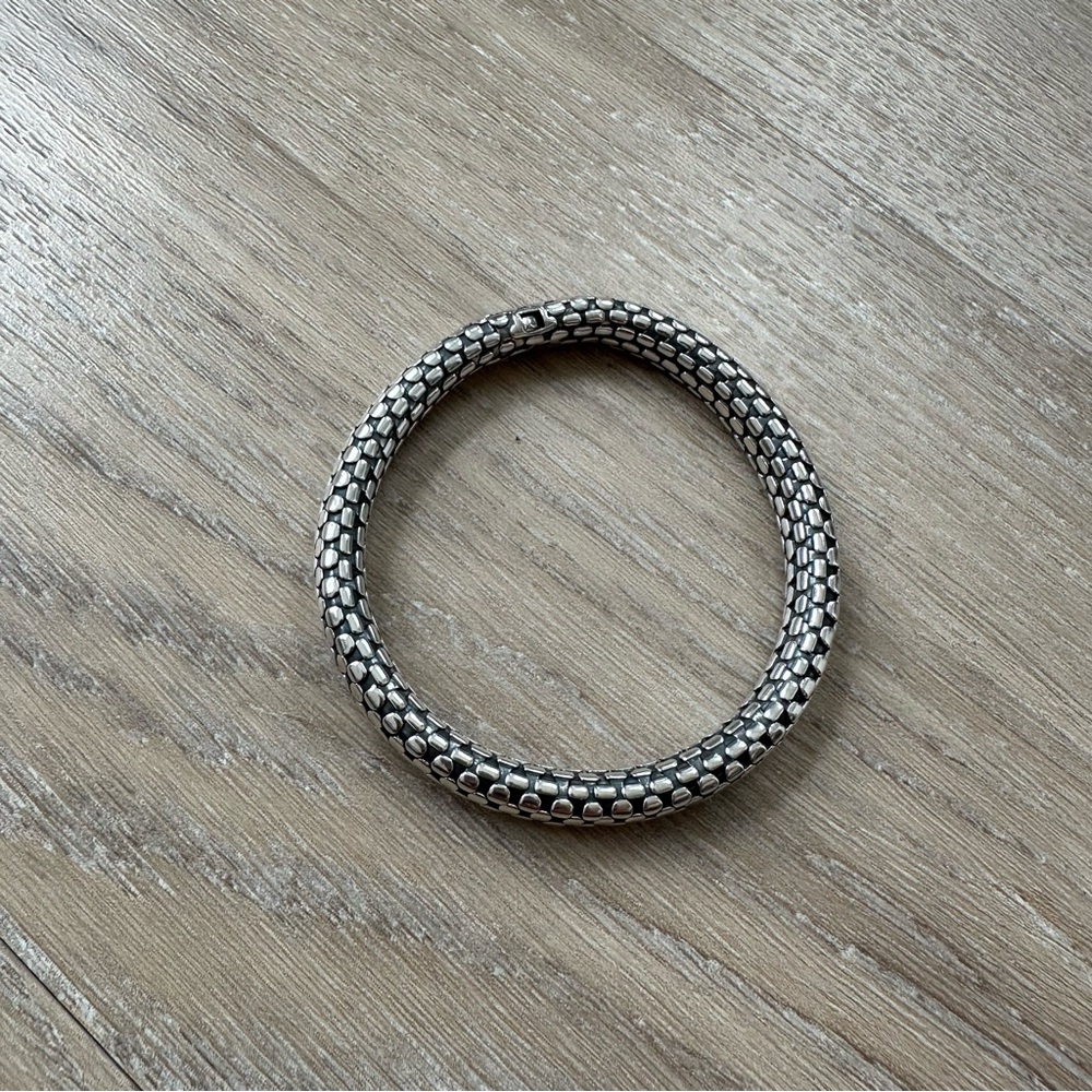 John Hardy Dot Collection Sterling Silver Coil Bracelet